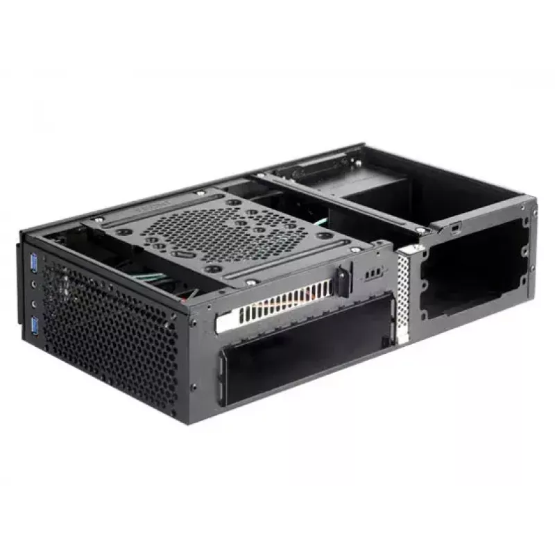 PC case Silverstone SST-ML06B Mini-ITX Melns