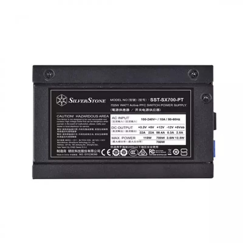 Barošanas bloks Silverstone SX700-PT 700 W