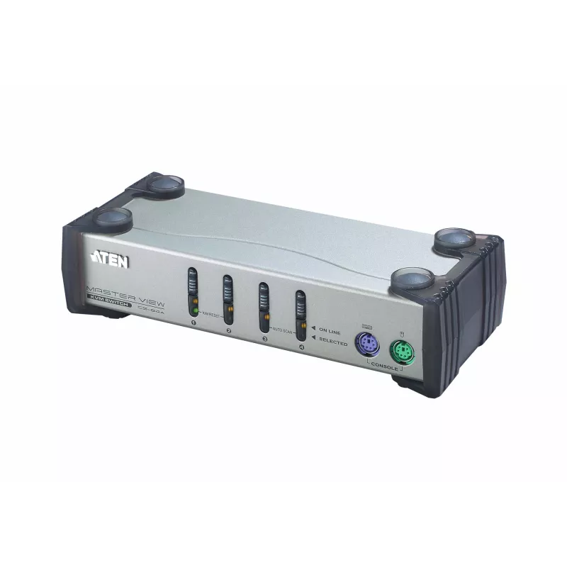 ATEN CS84A KVM slēdzis, sudraba krāsā