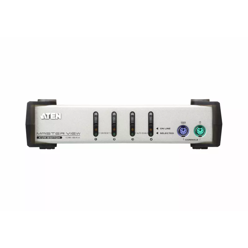 ATEN CS84A KVM slēdzis, sudraba krāsā