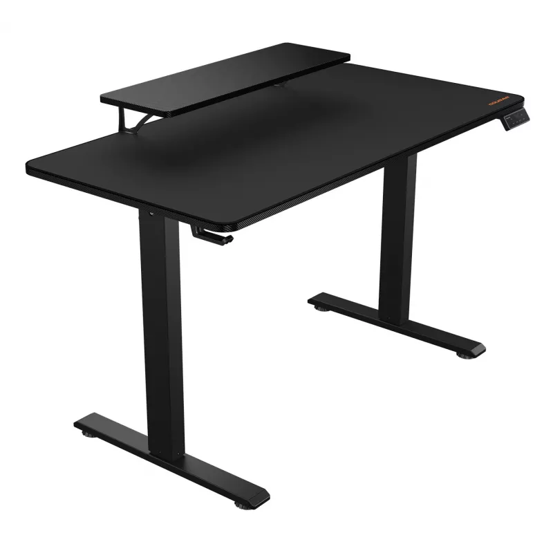COUGAR E-Star 120 elektriskais spēļu galds, melns (1200x600x720-1170mm)
