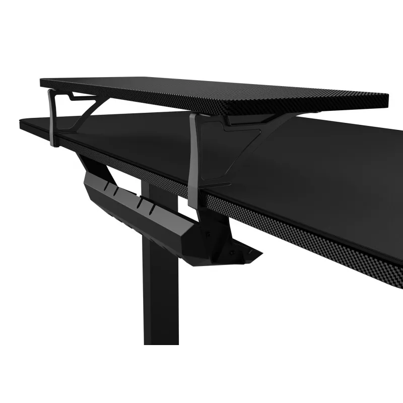 COUGAR E-Star 120 elektriskais spēļu galds, melns (1200x600x720-1170mm)