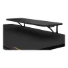 COUGAR E-Star 120 elektriskais spēļu galds, melns (1200x600x720-1170mm)