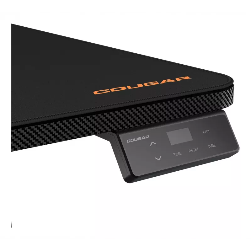 COUGAR E-Star 120 elektriskais spēļu galds, melns (1200x600x720-1170mm)