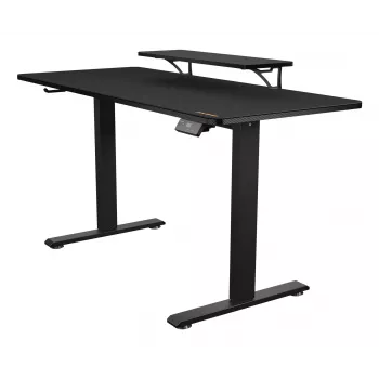 COUGAR E-Star 140 elektriskais spēļu galds, melns (1400x600x720-1170mm)
