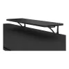COUGAR E-Star 140 elektriskais spēļu galds, melns (1400x600x720-1170mm)