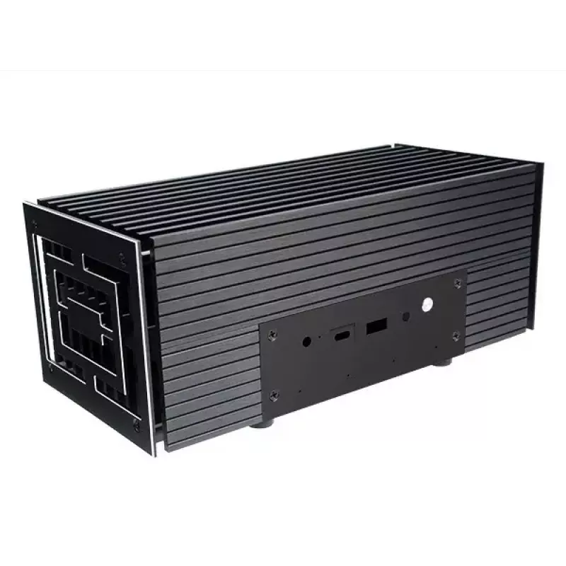 PC korpuss Akasa A-NUC52-M1B Cube, melns