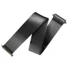 Riser kabelis Akasa RISER Melns XL Premium PCIe 3.0 x16 100CM