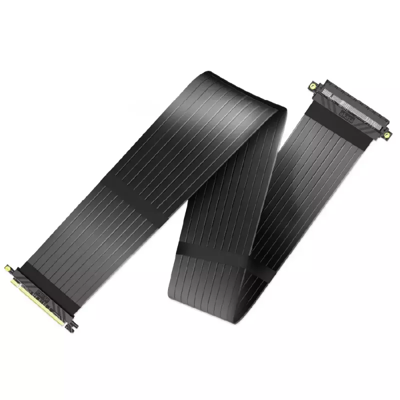 Riser kabelis Akasa RISER Melns XL Premium PCIe 3.0 x16 100CM