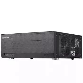 PC Case Silverstone GD09B-C HTPC Melns