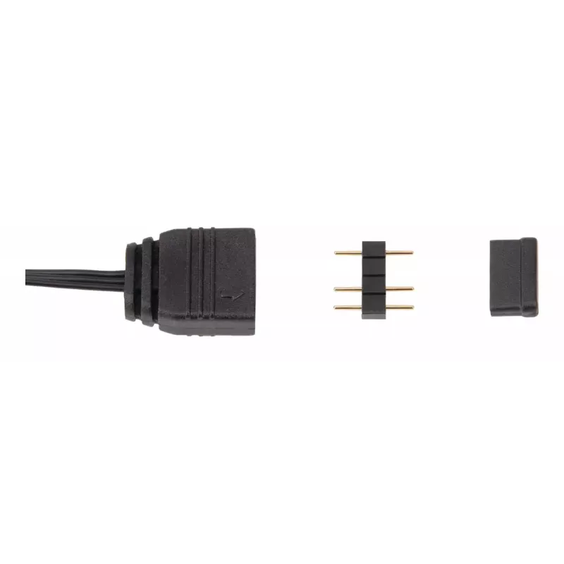 Kabelis Silverstone CPL03 0,3 m 4 x 4 kontaktu PWM 4 kontaktu PWM