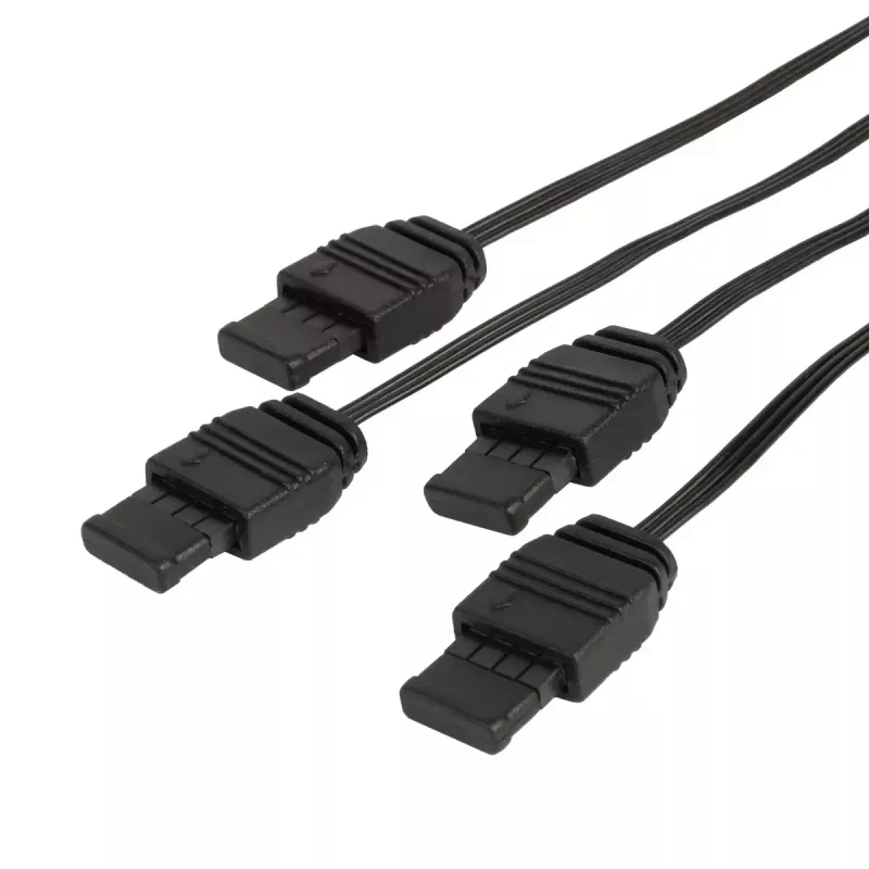 Kabelis Silverstone CPL03 0,3 m 4 x 4 kontaktu PWM 4 kontaktu PWM