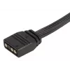 Kabelis Silverstone CPL03 0,3 m 4 x 4 kontaktu PWM 4 kontaktu PWM