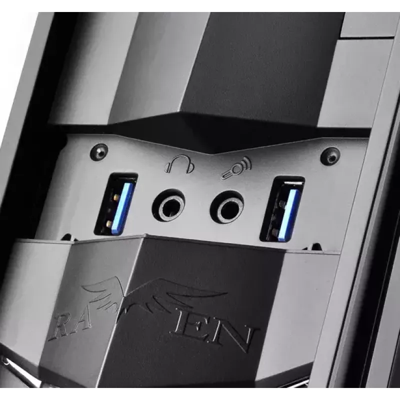 PC Case Silverstone RVZ02 Small Form Factor Melns, Silver