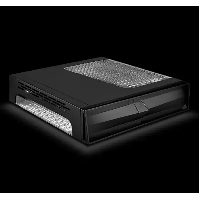 PC Case Silverstone RVZ02 Small Form Factor Melns, Silver