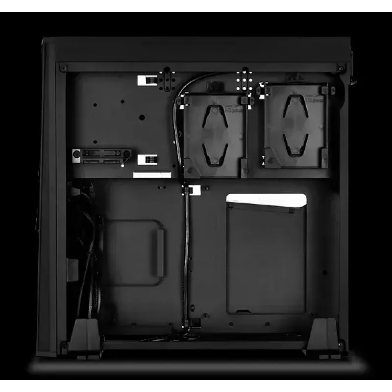 PC Case Silverstone RVZ02 Small Form Factor Melns, Silver