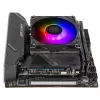 Ventilators Silverstone Hydrogon H90 ARGB 9,2 cm Melns 500-2600 RPM