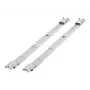 Silverstone SST-RMS08-20 Plaukta stiprinājums plauktam Maksimālais svars 45 kg Tērauds Sudraba