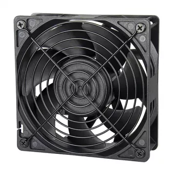 Ventilators Silverstone FHS 120X 12 cm Melns 1000-4000 RPM