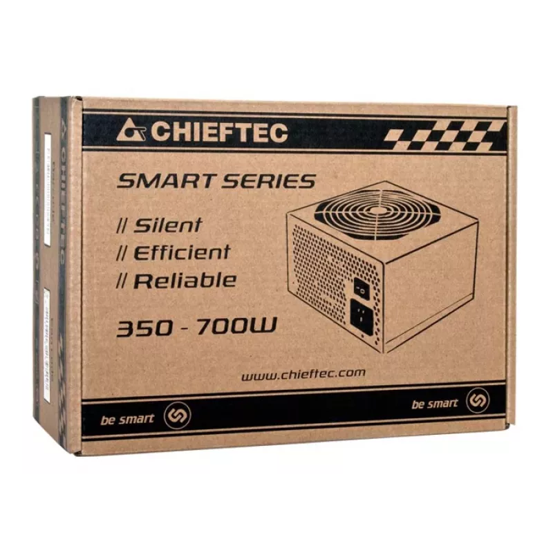 Chieftec GPS-650A8 barošanas bloks 650 W 20+4 kontaktu ATX PS/2 melns