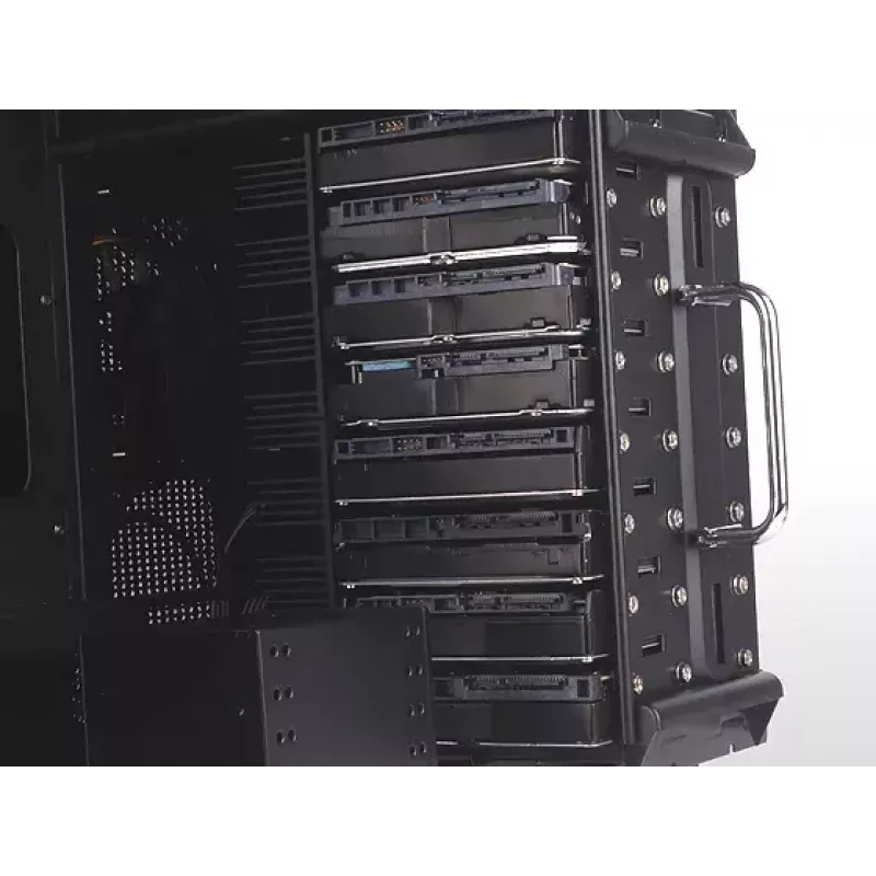 PC Case Silverstone TJ04-E Midi Tower Melns