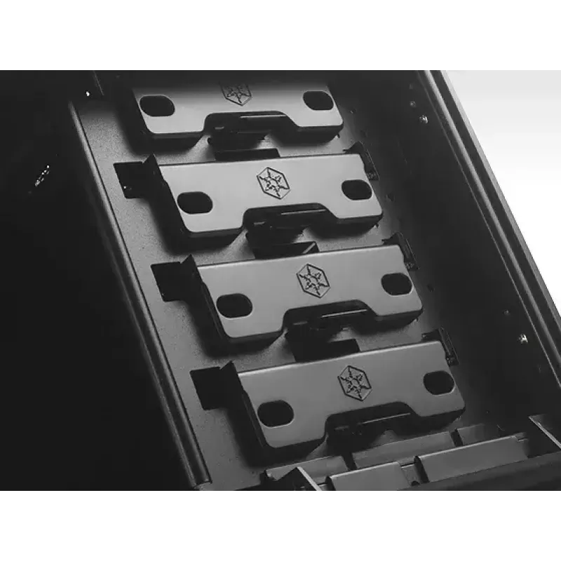 PC Case Silverstone TJ04-E Midi Tower Melns