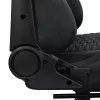 Universāla spēļu krēsls AEROCOOL ROYALSLATEGR — polsterēts sēdeklis, pelēks, tērauda rāmis, maksimālā lietotāja svars 150 kg