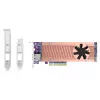 QNAP Card QM2 saskarnes kartes/adapteris Iekšējais PCIe, RJ-45