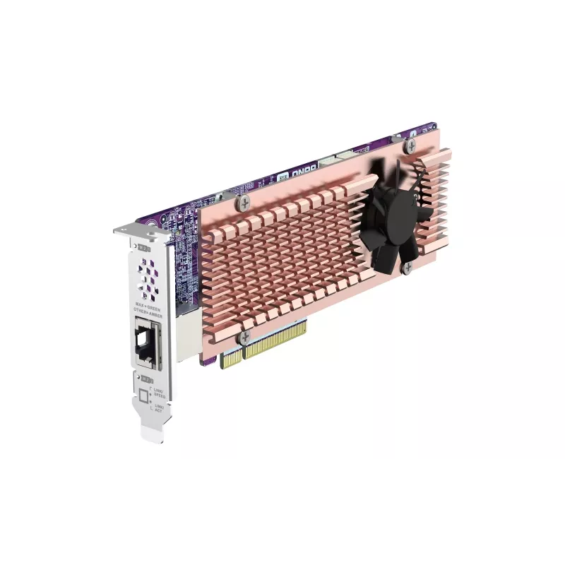QNAP Card QM2 saskarnes kartes/adapteris Iekšējais PCIe, RJ-45