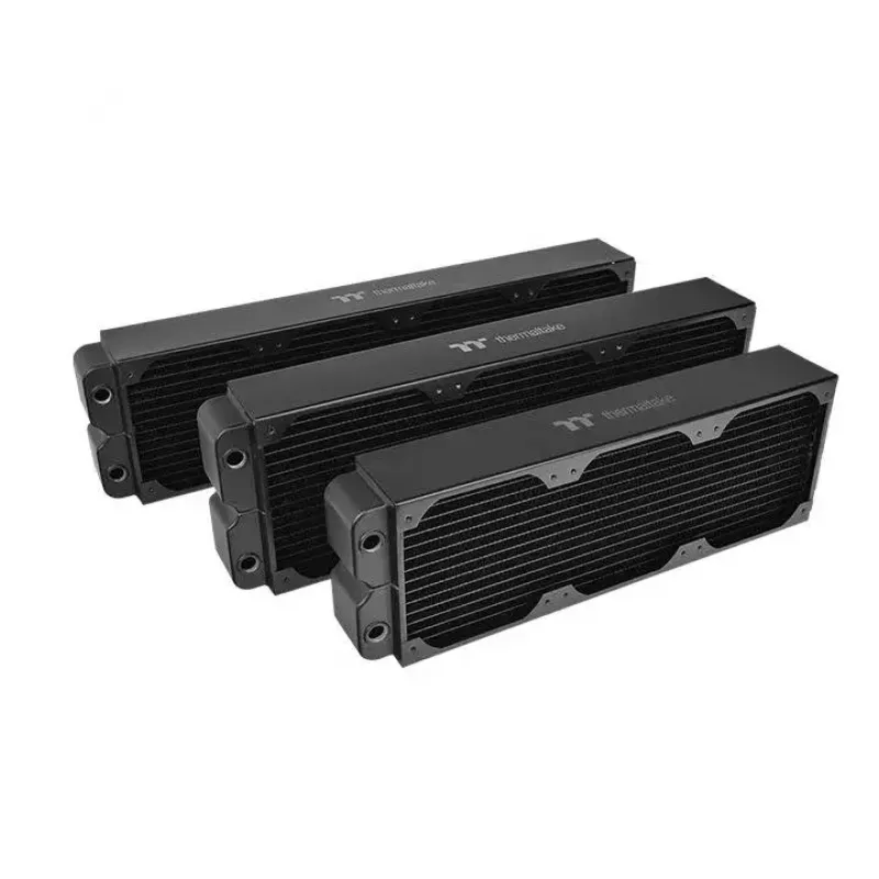 Radiatora bloks THERMALTAKE CL360 — varš, 405×132×64 mm, 1/4 collas vītne, 1,66 kg, melns