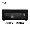 MSI Cubi N ADL-006DE Intel® N N200 4 GB DDR4-SDRAM 128 GB SSD Windows 11 Pro Mini PC Melns