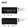 MSI Cubi N ADL-006DE Intel® N N200 4 GB DDR4-SDRAM 128 GB SSD Windows 11 Pro Mini PC Melns