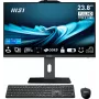 MSI Pro AP242P 14M-649XEU Intel® Core™ i5 i5-14400 60.5 cm (23.8 collas) 1920 x 1080 pikseļi All-in-One dators 16 GB DDR5-SDRAM 512 GB SSD Wi-Fi 6E (802.11ax) Melns