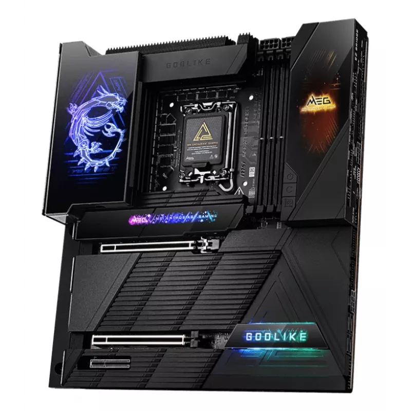 Mātesplate MSI MEG Z890 GODLIKE - Z890 mikroshēmojums, LGA1851 ligzda, Extended ATX
