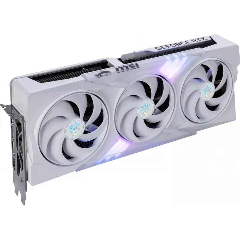 Grafikas karte MSI GeForce RTX 5080 16 GB GDDR7, PCIe 5.0, 256 bitu, balta