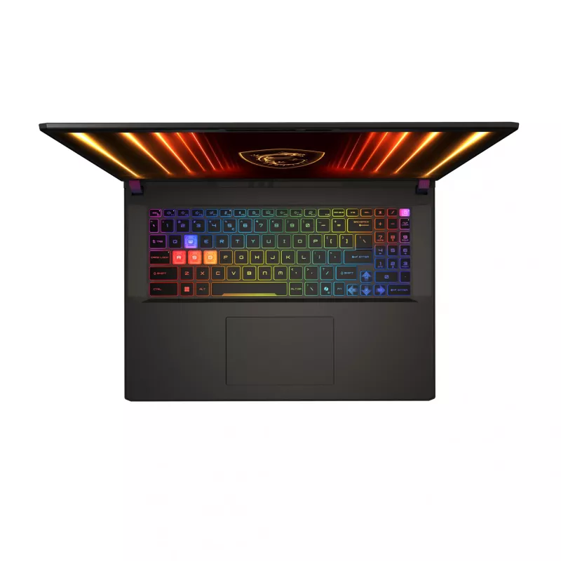 Klēpjdators MSI Vector 17 HX AI A2XWIG-040 17 collu Intel Core Ultra 9 275HX 32GB 2TB NVIDIA RTX 5080 Windows 11