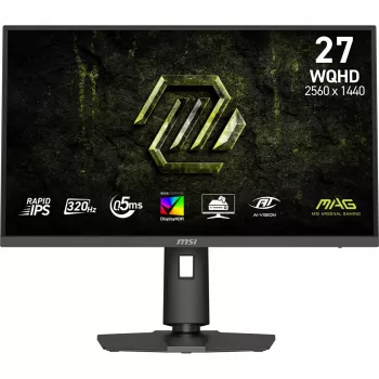 MSI MAG 274QPF X32 datora monitors 68,6 cm (27 collas) 2560 x 1440 pikseļi Wide Quad HD LCD melns