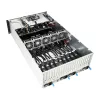 Rack server ASUS ESC8000A-E12-SKU2 (4U) — atbalsta 2× AMD EPYC 9004, DDR5 līdz 6 TB, 24 DIMM, 3000W barošanas bloks