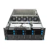 Rack server ASUS ESC8000A-E12-SKU2 (4U) — atbalsta 2× AMD EPYC 9004, DDR5 līdz 6 TB, 24 DIMM, 3000W barošanas bloks
