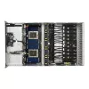 Rack server ASUS ESC8000A-E12-SKU2 (4U) — atbalsta 2× AMD EPYC 9004, DDR5 līdz 6 TB, 24 DIMM, 3000W barošanas bloks