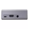 Datorkorpuss ASUS Tinker Fanless — alumīnija, sudraba, pasīvi dzesējams korpuss
