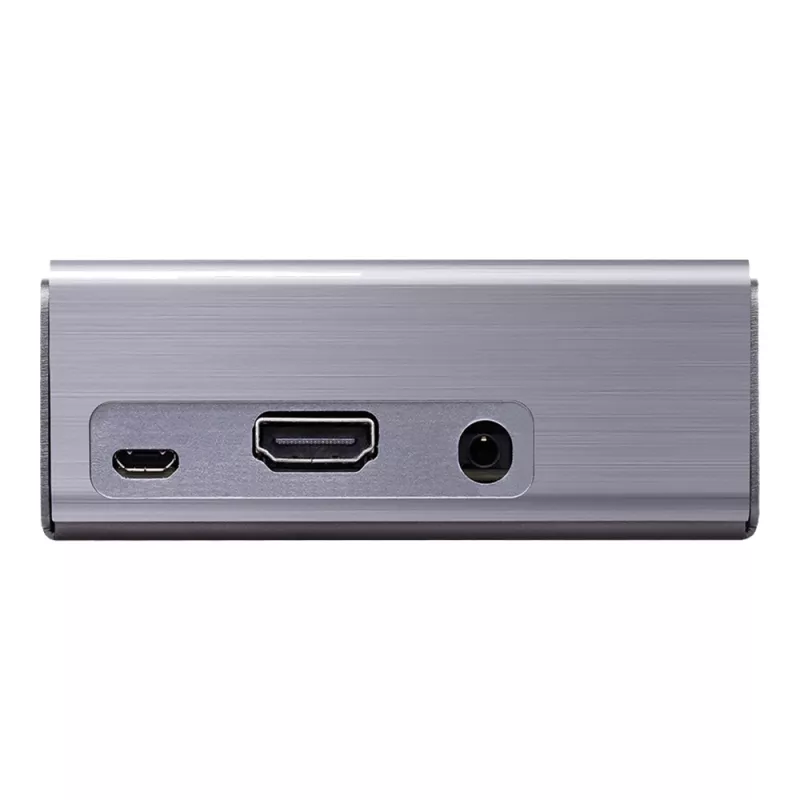 Datorkorpuss ASUS Tinker Fanless — alumīnija, sudraba, pasīvi dzesējams korpuss