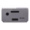 Datorkorpuss ASUS Tinker Fanless — alumīnija, sudraba, pasīvi dzesējams korpuss