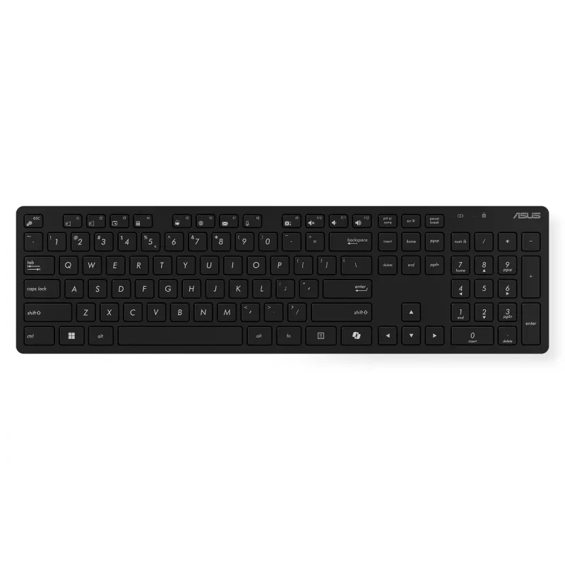 ASUS W5000 tastatūra Pele iekļauta Universāls RF Bezvadu Melna