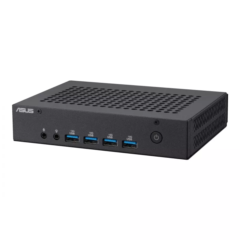 ASUS ExpertCenter PN43-SN100AD Intel® N N100 4 GB DDR4-SDRAM 128 GB SSD Windows 11 Pro Mini PC Melns
