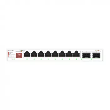 Nepārvaldāms Ethernet slēdzis ASUS QG-U1080 — 8 × 2.5G RJ-45 porti, MAC 16K, balts, 12V