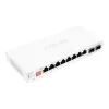 Nepārvaldāms Ethernet slēdzis ASUS QG-U1080 — 8 × 2.5G RJ-45 porti, MAC 16K, balts, 12V
