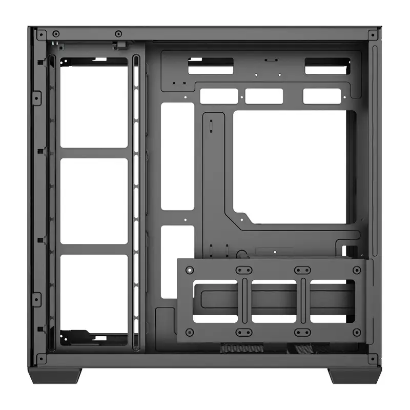 Datora korpuss Darkflash C280 (melns) ar 7 iepriekš uzstādītiem ventilatoriem