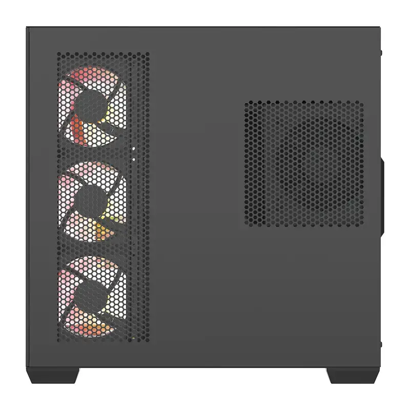 Datora korpuss Darkflash C280 (melns) ar 7 iepriekš uzstādītiem ventilatoriem