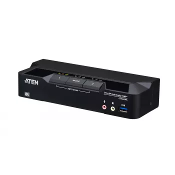 KVM slēdzis ATEN CS1942DPA 2 portu USB 3.0 divu displeju DisplayPort 8K 60Hz